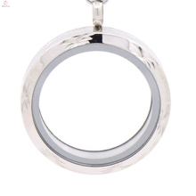 New excellent jewelry glass lockets, engraved screw stainless steel floating lockets wholesale